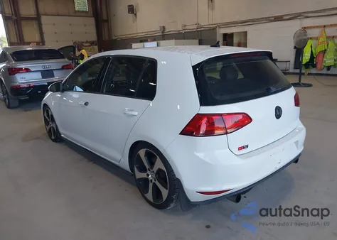 2015 Volkswagen Golf Gti 2.0T Autobahn 4-Door from USA, damaged, VIN 3VW4T7AU0FM098971